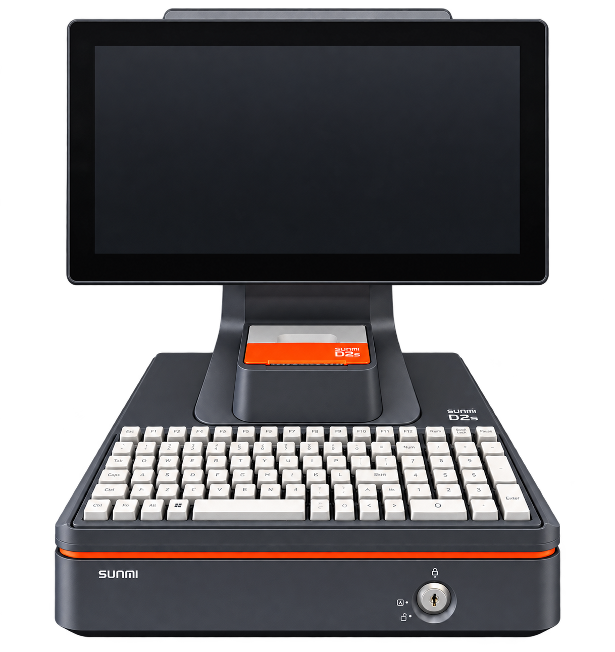 PDV D2S COMBO (1 TELA 15.6 e 1 TELA 10.1 POLEGADAS) IMPRESSORA + MINI CAIXA + TECLADO