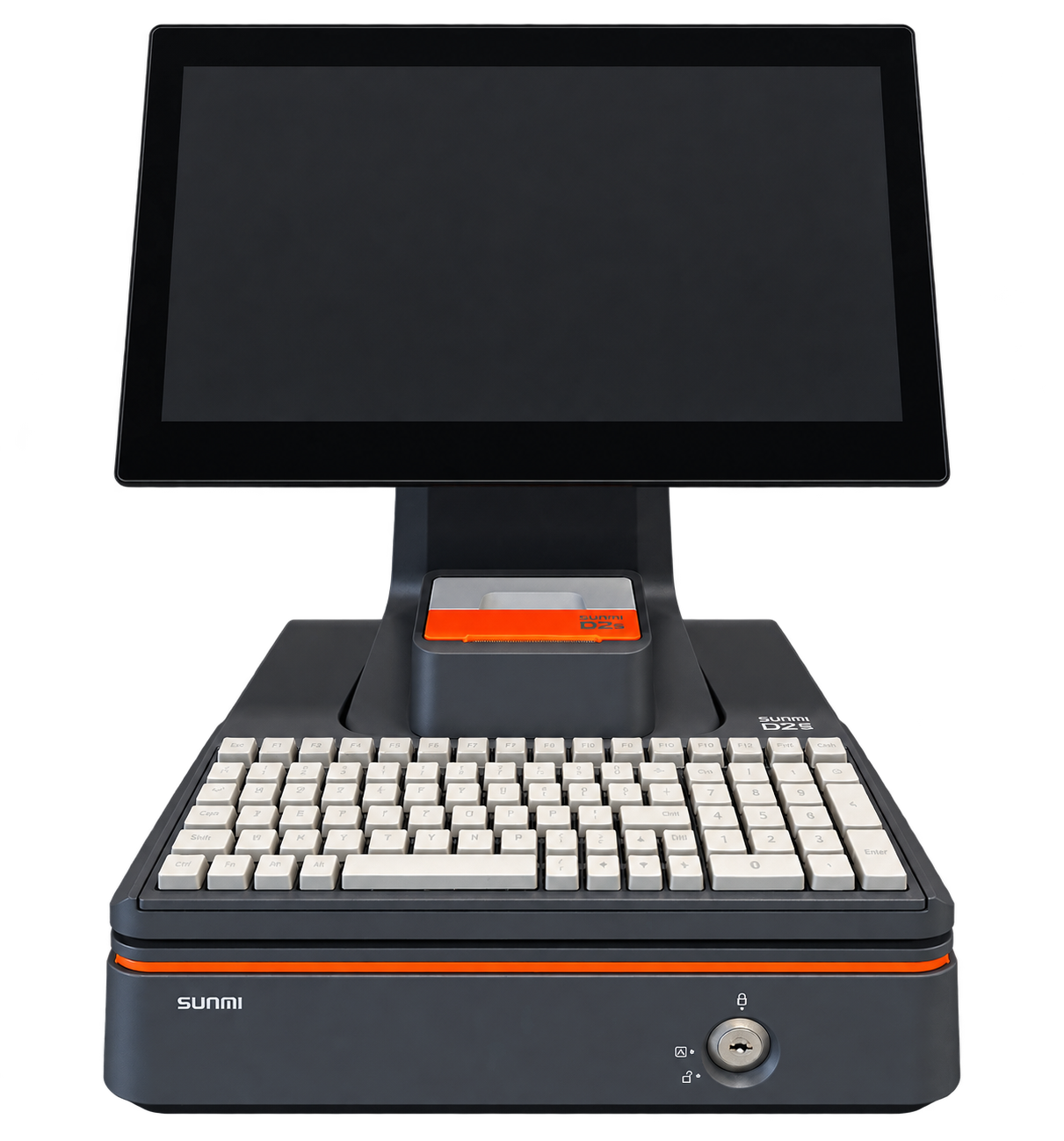 Sunmi PDV D2S COMBO (1 TELA 15.6 POLEGADAS ) IMPRESSORA + MINI CAIXA + TECLADO
